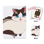 Ragdoll Cat for Life Playing Card