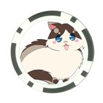 Ragdoll Cat for Life Poker Chip Card Guard