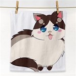 Ragdoll Cat for Life Face Towel