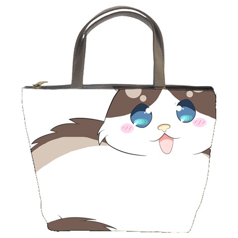 Ragdoll Cat for Life Bucket Bags from ArtsNow.com Front