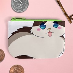 Ragdoll Cat for Life Mini Coin Purses from ArtsNow.com Front