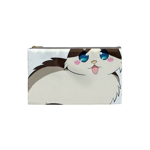 Ragdoll Cat for Life Cosmetic Bag (Small)  from ArtsNow.com Front