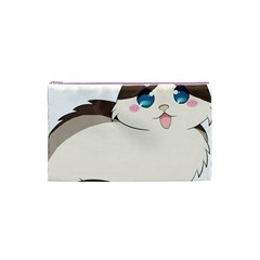 Ragdoll Cat for Life Cosmetic Bag (Small)  from ArtsNow.com Front