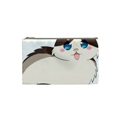 Ragdoll Cat for Life Cosmetic Bag (Small)  from ArtsNow.com Front