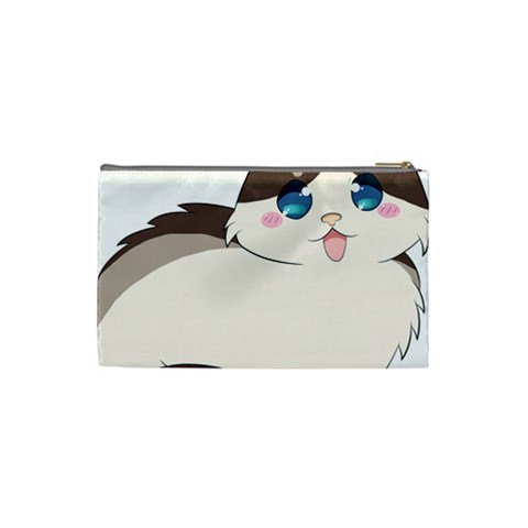 Ragdoll Cat for Life Cosmetic Bag (Small)  from ArtsNow.com Back