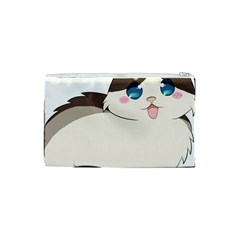 Ragdoll Cat for Life Cosmetic Bag (Small)  from ArtsNow.com Back