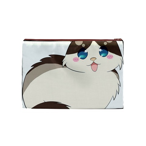 Ragdoll Cat for Life Cosmetic Bag (Medium)  from ArtsNow.com Front