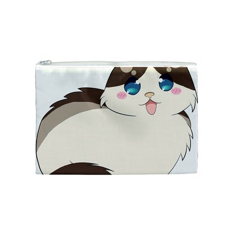 Ragdoll Cat for Life Cosmetic Bag (Medium)  from ArtsNow.com Front