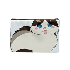 Ragdoll Cat for Life Cosmetic Bag (Medium)  from ArtsNow.com Front