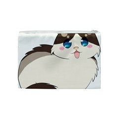 Ragdoll Cat for Life Cosmetic Bag (Medium)  from ArtsNow.com Back