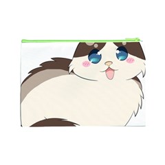 Ragdoll Cat for Life Cosmetic Bag (Large)  from ArtsNow.com Back