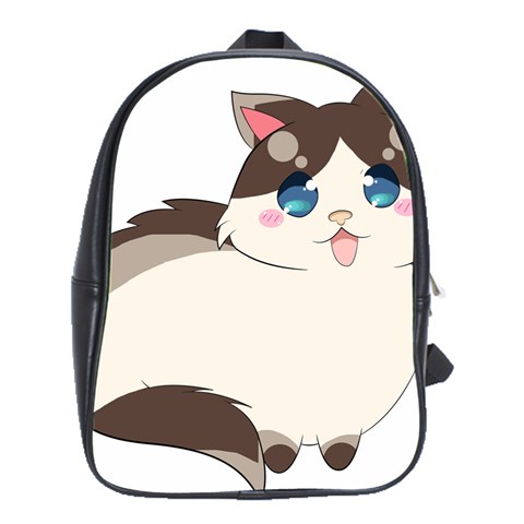 Ragdoll Cat for Life School Bags(Large)  from ArtsNow.com Front