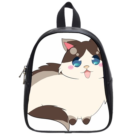 Ragdoll Cat for Life School Bags (Small)  from ArtsNow.com Front