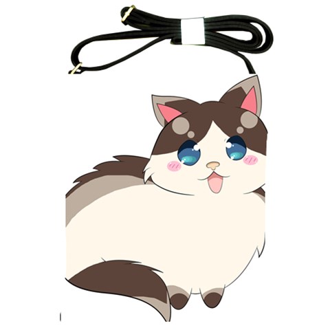 Ragdoll Cat for Life Shoulder Sling Bags from ArtsNow.com Front