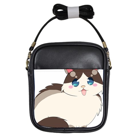 Ragdoll Cat for Life Girls Sling Bags from ArtsNow.com Front