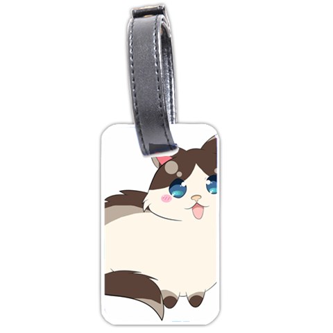 Ragdoll Cat for Life Luggage Tags (One Side)  from ArtsNow.com Front