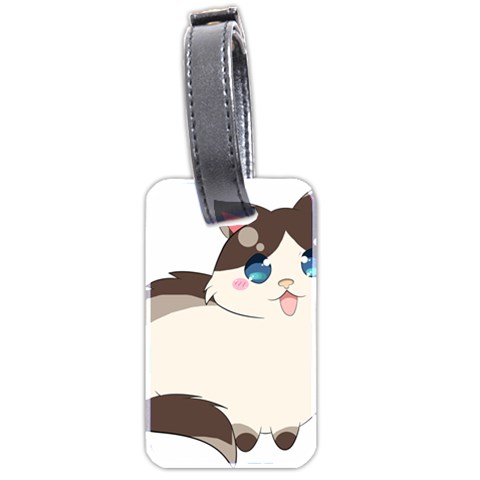 Ragdoll Cat for Life Luggage Tags (Two Sides) from ArtsNow.com Front