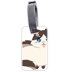 Ragdoll Cat for Life Luggage Tags (Two Sides) from ArtsNow.com Back