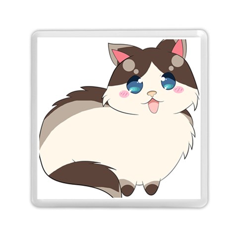 Ragdoll Cat for Life Memory Card Reader (Square)  from ArtsNow.com Front