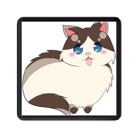 Ragdoll Cat for Life Memory Card Reader (Square)  from ArtsNow.com Front