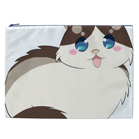 Ragdoll Cat for Life Cosmetic Bag (XXL)  from ArtsNow.com Front