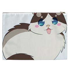 Ragdoll Cat for Life Cosmetic Bag (XXL)  from ArtsNow.com Back