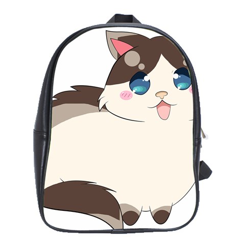 Ragdoll Cat for Life School Bags (XL)  from ArtsNow.com Front