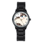 Ragdoll Cat for Life Stainless Steel Round Watch