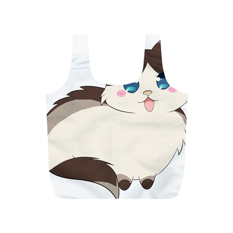 Ragdoll Cat for Life Full Print Recycle Bags (S)  from ArtsNow.com Front