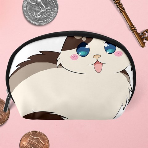 Ragdoll Cat for Life Accessory Pouches (Large)  from ArtsNow.com Back