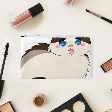 Ragdoll Cat for Life Cosmetic Bag (XS) from ArtsNow.com Front