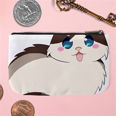 Ragdoll Cat for Life Large Coin Purse from ArtsNow.com Back