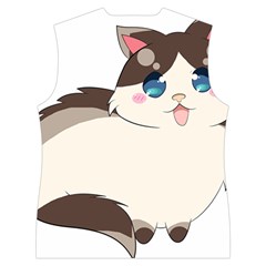 Ragdoll Cat for Life Women s Button Up Puffer Vest from ArtsNow.com Back