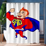 Redhead Super Dad Shower Curtain 60  x 72  (Medium)