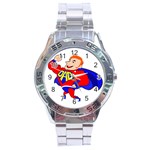 Redhead Super Dad Stainless Steel Analogue Watch