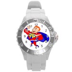 Redhead Super Dad Round Plastic Sport Watch (L)