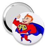 Redhead Super Dad 3  Handbag Mirror