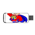 Redhead Super Dad Portable USB Flash (One Side)