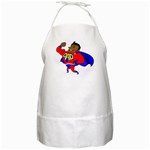 Fathers Day Black Super Dad BBQ Apron