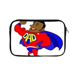 Fathers Day Black Super Dad Apple MacBook Pro 13  Zipper Case