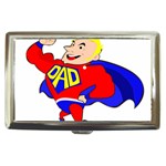 Fathers Day Blonde Super Dad Cigarette Money Case