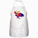 Fathers Day Blonde Super Dad BBQ Apron