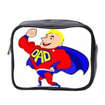 Fathers Day Blonde Super Dad Mini Toiletries Bag (Two Sides)