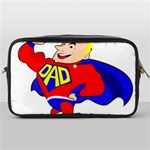 Fathers Day Blonde Super Dad Toiletries Bag (One Side)