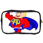 Fathers Day Blonde Super Dad Toiletries Bag (Two Sides)