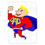 Fathers Day Blonde Super Dad Removable Flap Cover (S)