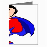 Fathers Day Super Dad Greeting Card