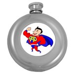 Fathers Day Super Dad Hip Flask (5 oz)