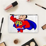 Fathers Day Super Dad Cosmetic Bag (Small)