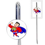 Fathers Day Super Dad Book Mark